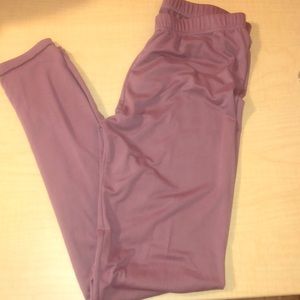 Blush colored leggings